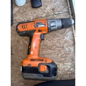 Ridgid 18V Cordless Drill Driver Power Tool Heavy Duty Variable Speed-Untested